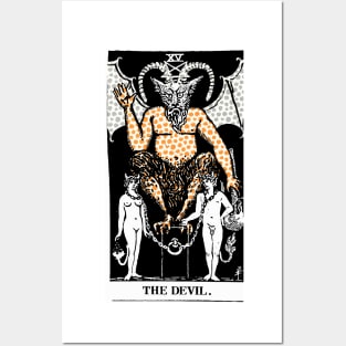 Modern Tarot Print - The Devil Posters and Art